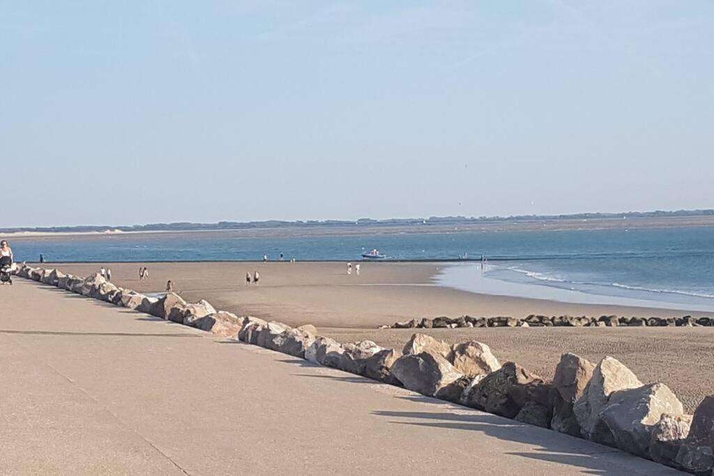 Maison Berckoise Belle Epoque - Plage Et Centre Luaran gambar