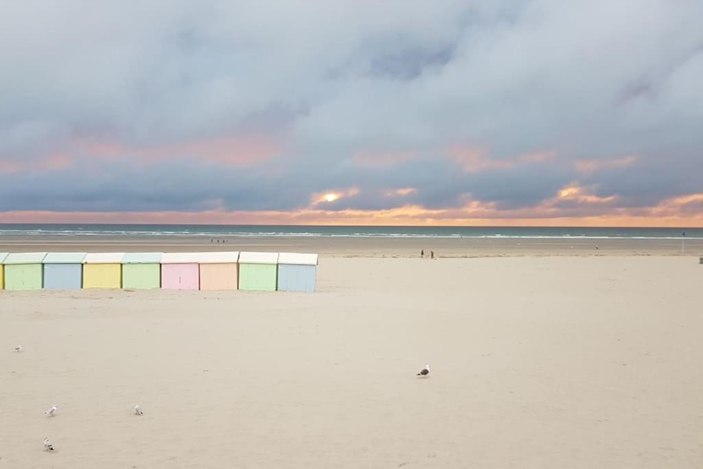 Maison Berckoise Belle Epoque - Plage Et Centre Luaran gambar
